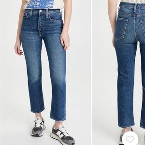 MOTHER DENIM High waisted ankle rider